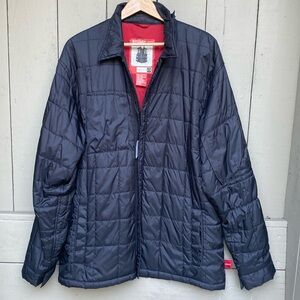 STUSSY ‼️ Black Mens L windbreaker/ quilted jacket (like New)